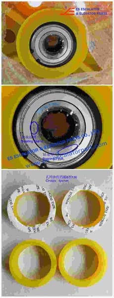 Rope pulley set 200256532 Use For THYSSENKRUPP