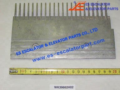 WK39662H02 22-PIN RIGHT STEP COMB W=203.65MM Use For KONE