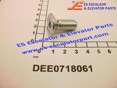 DEE0718061 SOCKET CAP SCREW COUNTERSUNK M10x25MM Use For KONE