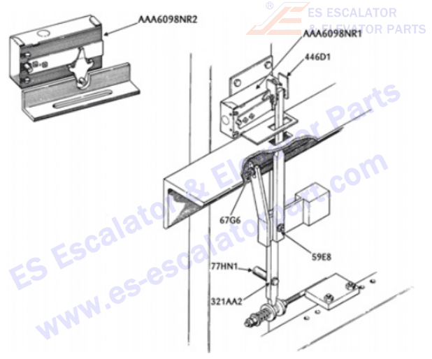 321AA2 Safety Devices Use For OTIS