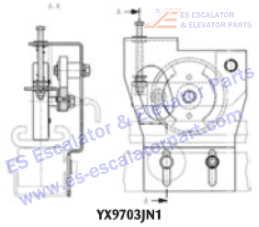 YX9703JN1 Safety Devices Use For OTIS