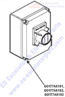 GO177AX101 Safety Devices Use For OTIS