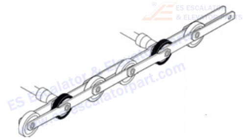 GAB26150E13 Step Chains Use For OTIS