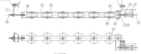 S613C966 Belting device Use For HYUNDAI