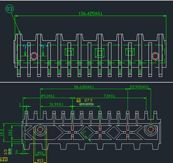 645B032H03 Demarcation Use For HYUNDAI