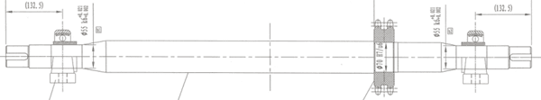 C61300083 Shaft Use For HYUNDAI