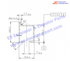 DEE0794493 RTV/ECO step roller guide