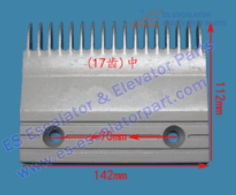 Escalator 22501789 Comb Plate Use For HITACHI