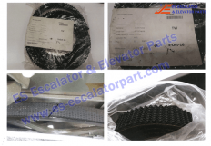 Escalator DEE2173645 handrail drive belt 2500*29mm*8mm