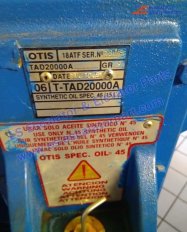 Elevator Traction machine TAD20000A