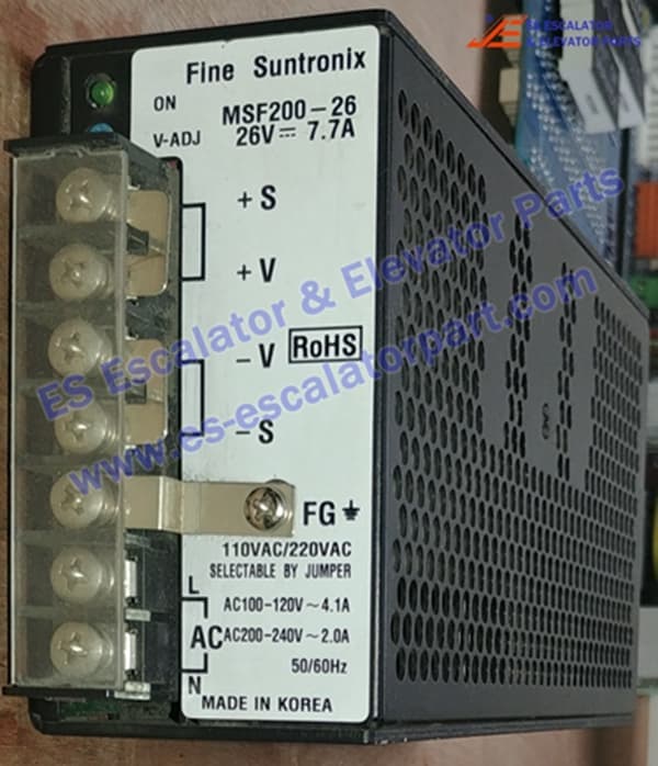 Elevator Fine Suntronix Power supply MSF200-26 Use For THYSSENKRUPP