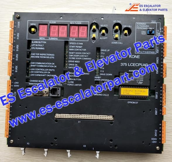  elevator main board 375 LCECPU40 Use For KONE