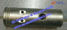 Escalator step pin