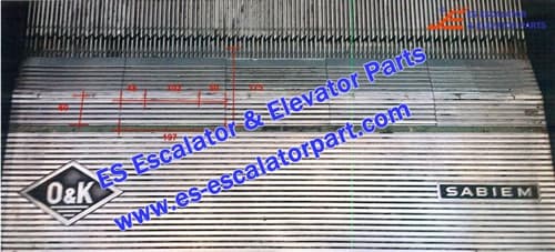 Escalator Parts Comb Plate Use For O&K
