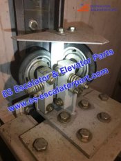 Elevator Parts Roller guide D=125