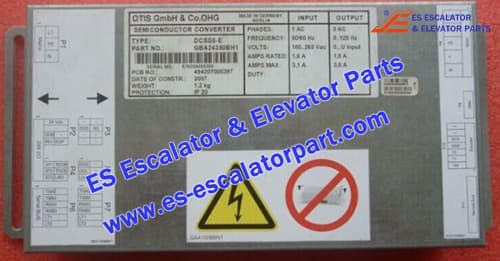 Escalator Parts DCSS5-E Door box Use For OTIS