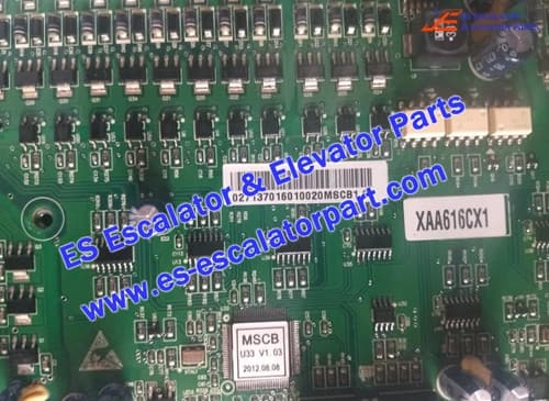 Escalator Parts XAA616CX1 PCB Use For OTIS