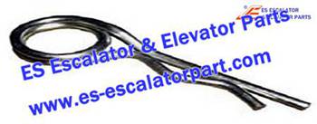 Escalator Parts 7011460000 Spring pin DIN11024-4.0 Use For THYSSENKRUPP