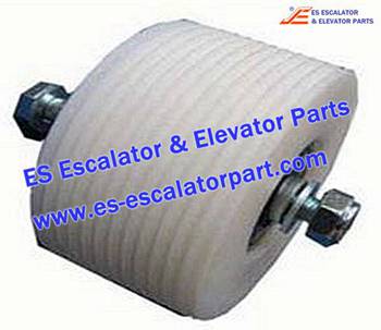 Escalator Parts 1709739600 Roller with Hollow shaft kit Use For THYSSENKRUPP