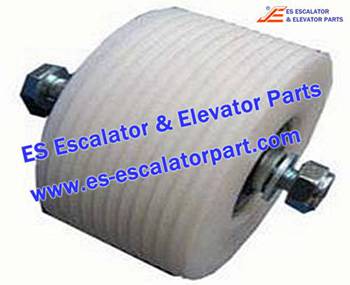 Escalator Parts 1709147300 Roller with Hollow shaft kit Use For THYSSENKRUPP