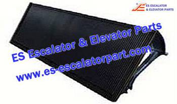 Escalator Parts 1705768700 Aluminum step Use For THYSSENKRUPP