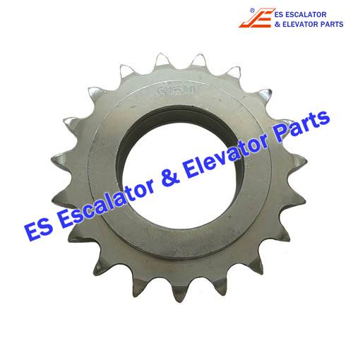 GO2215AB55 Escalator 510 Sprocket Use For OTIS