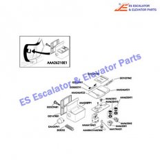 GO102YM2 Escalator Keyswitches Parts Label Marked LIFT