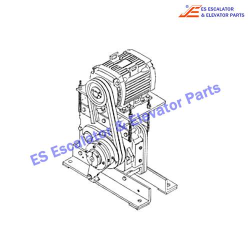 6333CP4 Machines Motor 7.5 HP 1755 RPM Use For OTIS