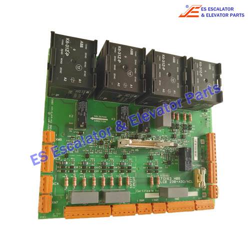 KM713160G01 Elevator PCB LCEADO Resolve 100 Use For KONE