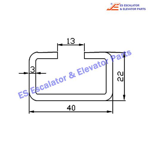 Escalator 2210680 Track Use For KONE