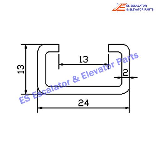 17377147 Escalator Track Use For Thysssenkrupp