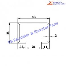 Escalator TGS-002 Track