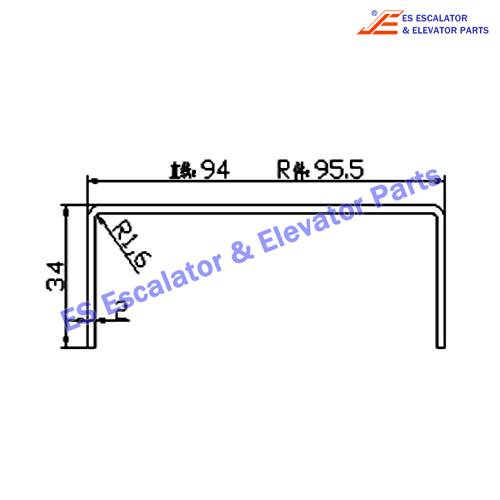 Escalator 2752972 Track Use For KONE