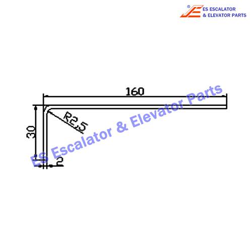 Escalator 2701587 Track Use For KONE