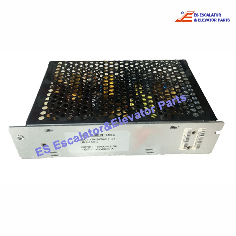 USP-110MHN-55S2-1 Elevator Emergency Device Power Supply Input:170-240VAC 1.5A 50HZ Output:55VDA
