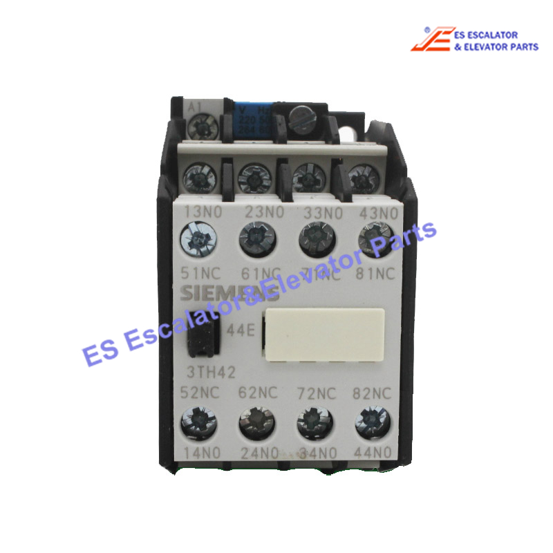 3TH42 44-0X Elevator Contactor 16A AC Contactor Coil Voltage Optional Use For Siemens
