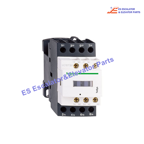 LC1DT25MD Elevator Contactor 4P(4 No) - Ac-1 - <= 440 V 25 A - 220 V DC Use For Schneider