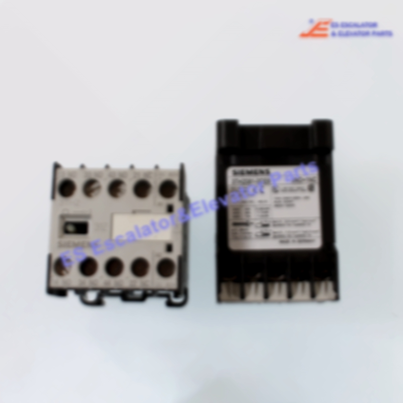 296761 Elevator Auxiliary contactor 3NO+1NC 80VDC with diode 296761 3TH2081-0GE8