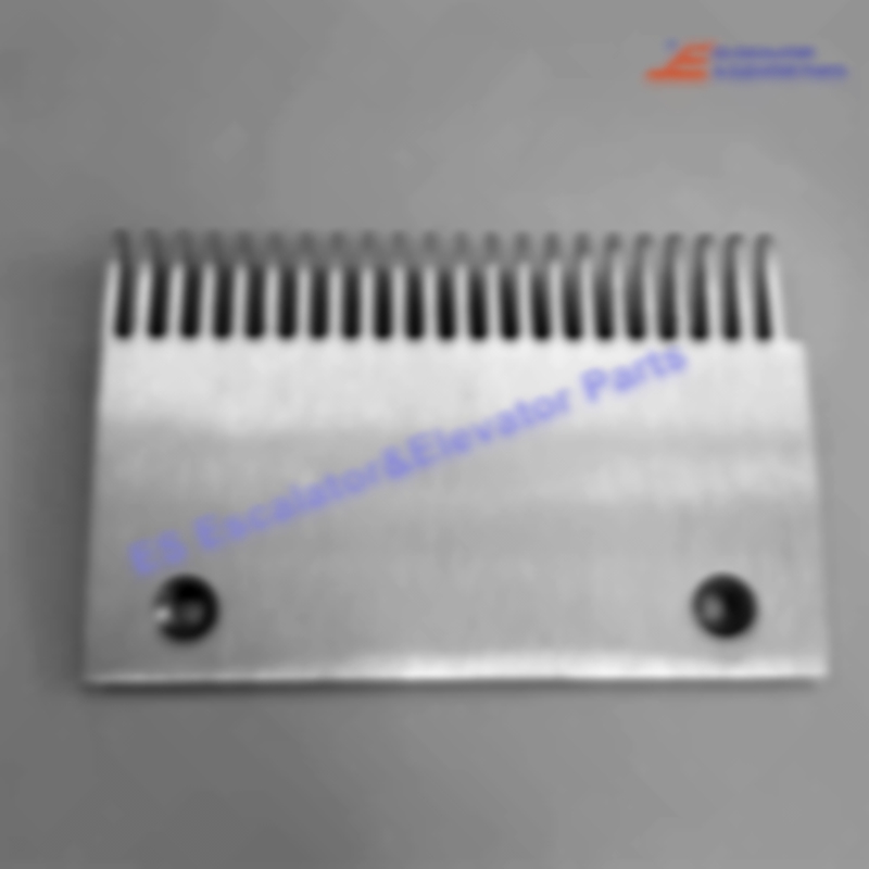 50644844 Escalator 9500 Comb Plate 199.4 X 128mm Tooth Pitch 9.068 Hole Spacing 145 22T Aluminum Right For S 9500