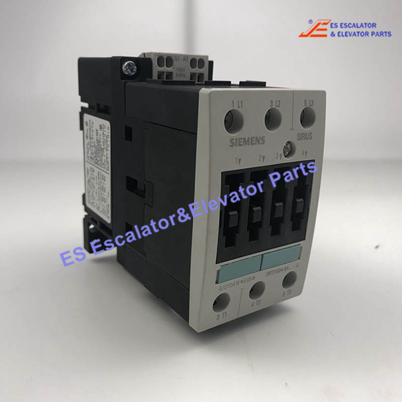 3RT1034-3A Elevator SIEMENS Power contactor AC-3 32 A  15KW/400V 110V AC 50 Hz Use For Otis