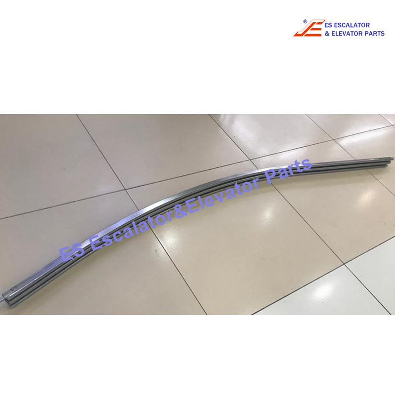 SjecHandrialGuide Escalator Handrial Guide Stainless Steel Lower Section Incline 30 Degrees Use For Sjec