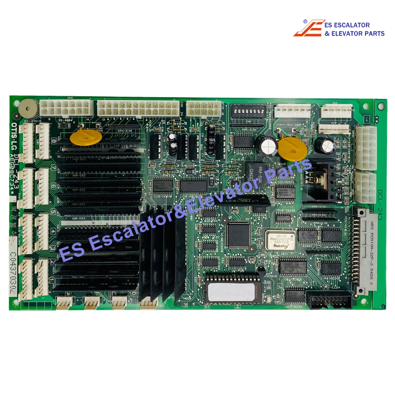 DCL-243 AEG08C734 Elevator PCB Control Board  Print Circuit Board Use For Lg/Sigma