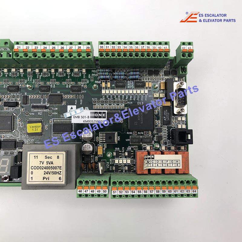 EMB 501-B KM935259G01 Escalator Motherboard PCB EMB 501-B Use For Kone