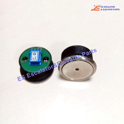 FAA25090L23 Escalator Push Button 27mm 24V Green Light Use For Otis