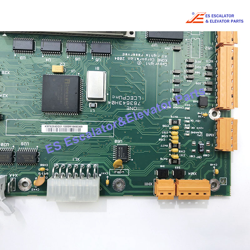 LCECPU KM763640G01 Elevator MRL Lift Mainboard V3F18 Use For Kone