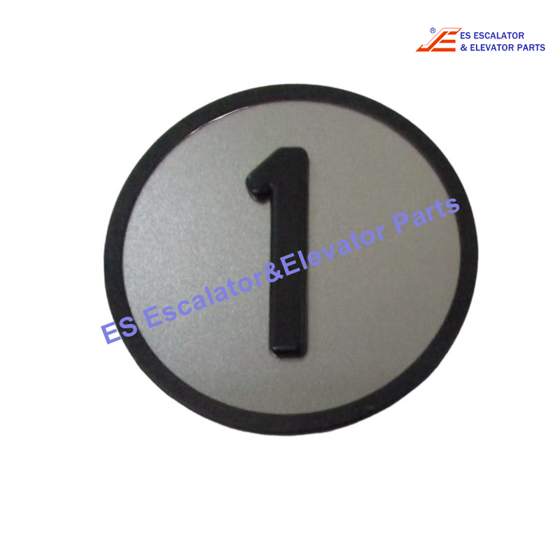 KM801054G001 Elevator Car Call Button Pressel Gray Tactile Symbol 1 Use For Kone