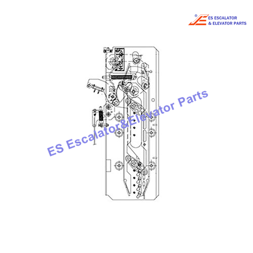 KM901873G05 Elevator Door Coupler Left NH=450 2C2A901873G05 Use For Kone