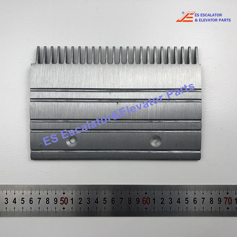 GAA453BM-L Escalator Comb Plate 24 Teeth Aluminium Left 506 Escalator Use For Otis