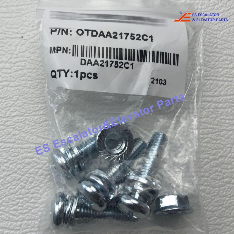 DAA21752C1 Elevator Screw Use For Otis