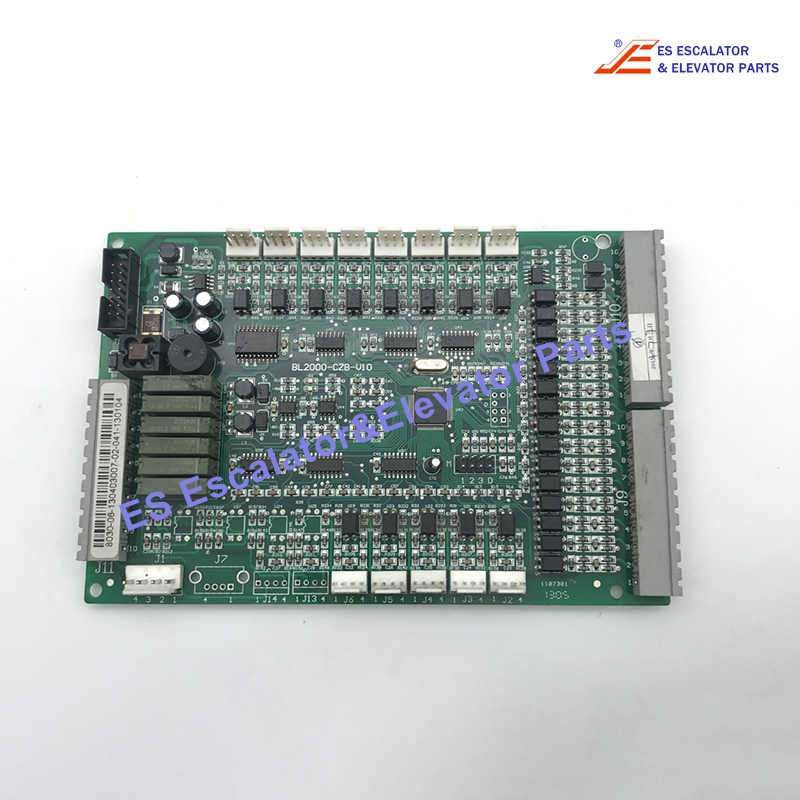 FR2000-CZB-V10 Elevator PCB Board Car Communication Board Dimensions: 190x114x19mm